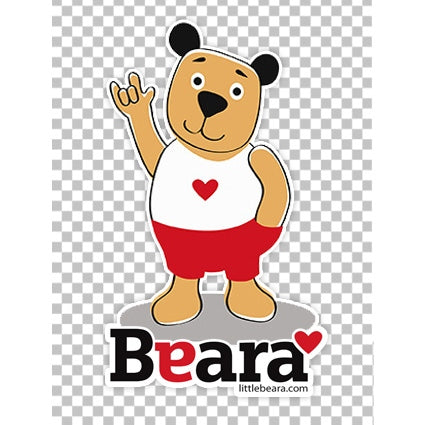 BEARA Boy, Deaf, Using Sign Language - High-quality print image for download (transparent, on any background)