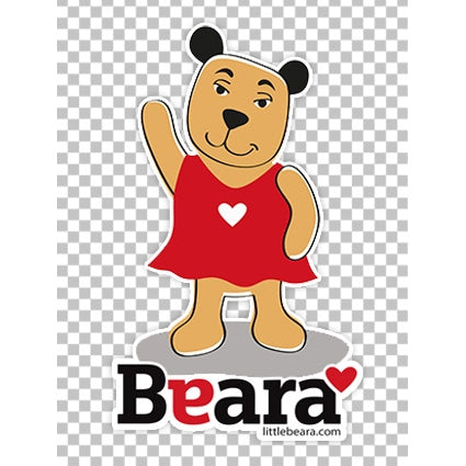 BEARA Girl with Down Syndrome - High-quality print image for download (transparent, on any background)